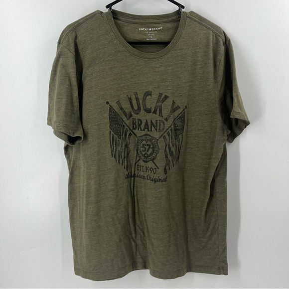 Lucky Brand Los Angeles ShortSleeve Shirt - Picture 1 of 6